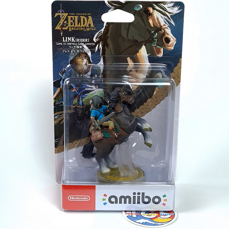 Amiibo The Legend Of Zelda Breath Of The Wild: Link [Rider] Series Figure Japan Ver. New