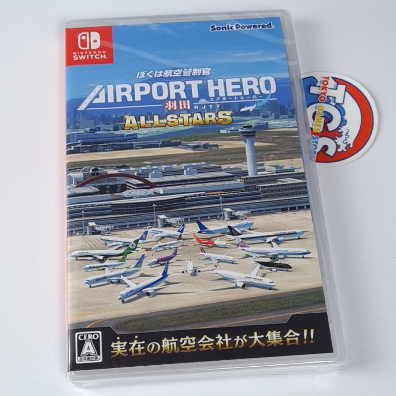 Boku wa Koukuu Kanseikan: Airport Hero Haneda ALLSTARS Switch Game in ENGLISH Japan New