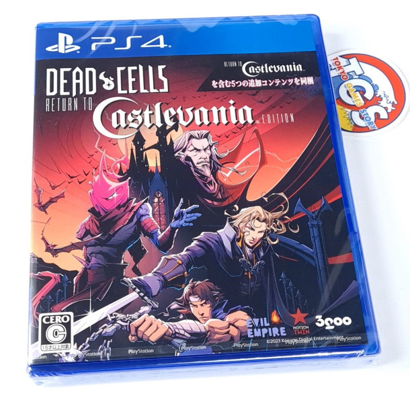 DEAD CELLS RETURN TO CASTLEVANIA EDITION PS4 Japan Multi-Language NEW Action Rogue-Lite