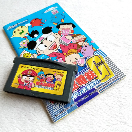 桃太郎電鉄G ゴールド・デッキを作れ! Game Boy Advance GBA Japan Ver. Board Game Momotaro Hudson 2005 Nintendo AGB-P-BM2J