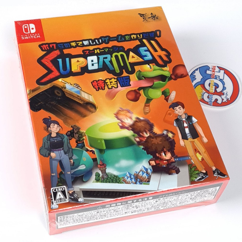 SuperMash [Special Edition] Switch Japan Physical Game In ENGLISH NEW Super Mash