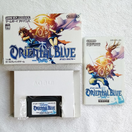 Oriental Blue Game Boy Advance GBA Japan Ver. RPG 2003 Nintendo AGB-P-AORJ