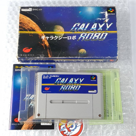 GALAXY ROBO Super Famicom Japan Nintendo SFC Game Robot Wars Strategy Imagineer SHVC-XY