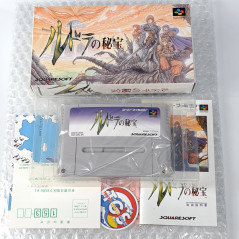 Rudora no Hihou Rudra's Treasure Super Famicom Japan Game Nintendo SFC RPG SquareSoft 1996 SHVC-P-AORJ