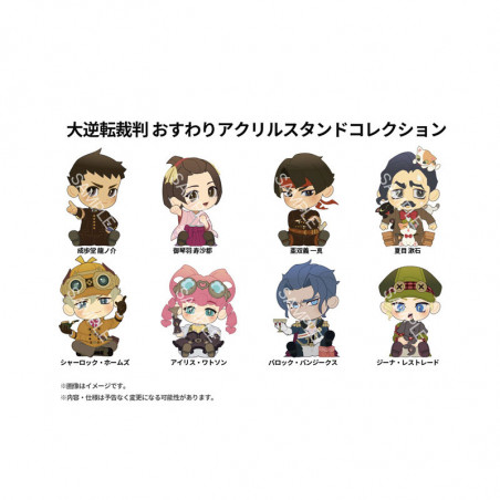 Acrylic Stand Collection The Great Ace Attorney/Gyakuten Saiban (x8,FullSet) Japan New