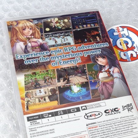 Alphadia Genesis 1&2 Nintendo SWITCH US NEW (English/RPG/Limited Run Kemco)