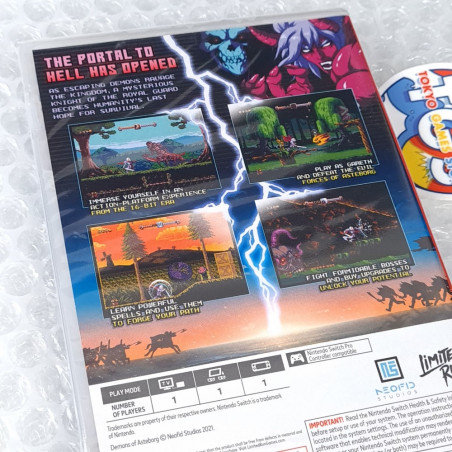 Demons of Asteborg SWITCH US NEW (MultiLanguage/Platform-Action/Limited Run/metroidvania)
