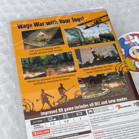 Toy Soldiers HD SWITCH US NEW (Multi-Languages/Action Strategy/WWI/Limited Run)
