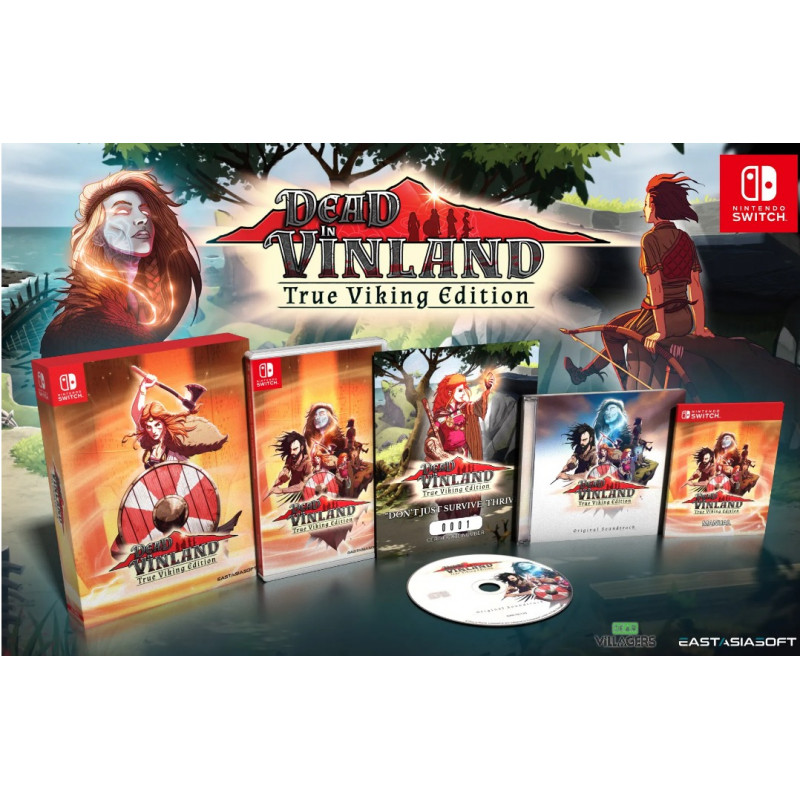 Dead in Vinland [True Viking Edition] Limited Edition SWITCH (ENGLISH-FR-ES-DE-IT/RPG) New
