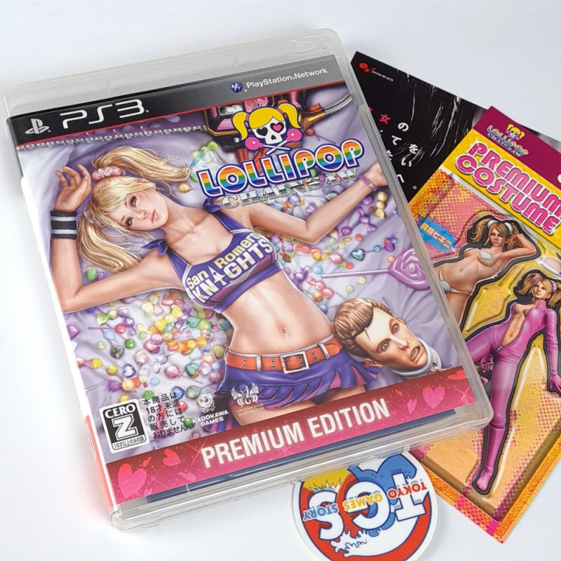 Lollipop Chainsaw Premium Edition PS3 Japan Game (Region Free) Playstation 3