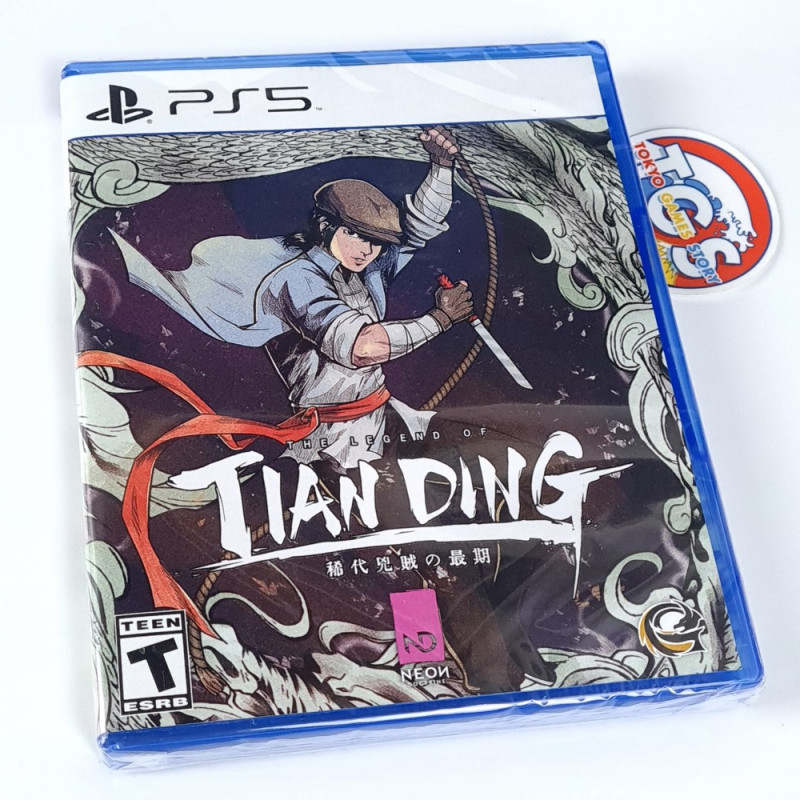 The Legend of Tian Ding PS4 Limited Run Game in ENGLISH-DE-JP-CH(Beat'em all)New