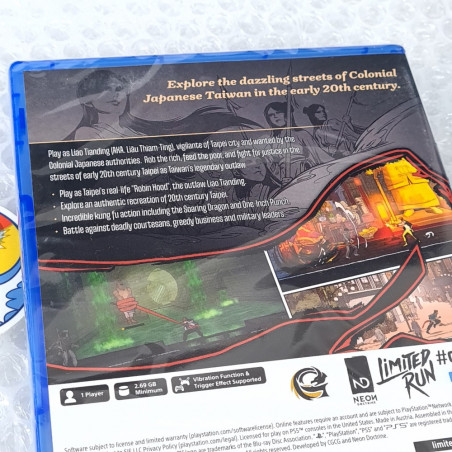 The Legend of Tian Ding PS5 Limited Run Game in ENGLISH-DE-JP-CH(Beat'em all)New