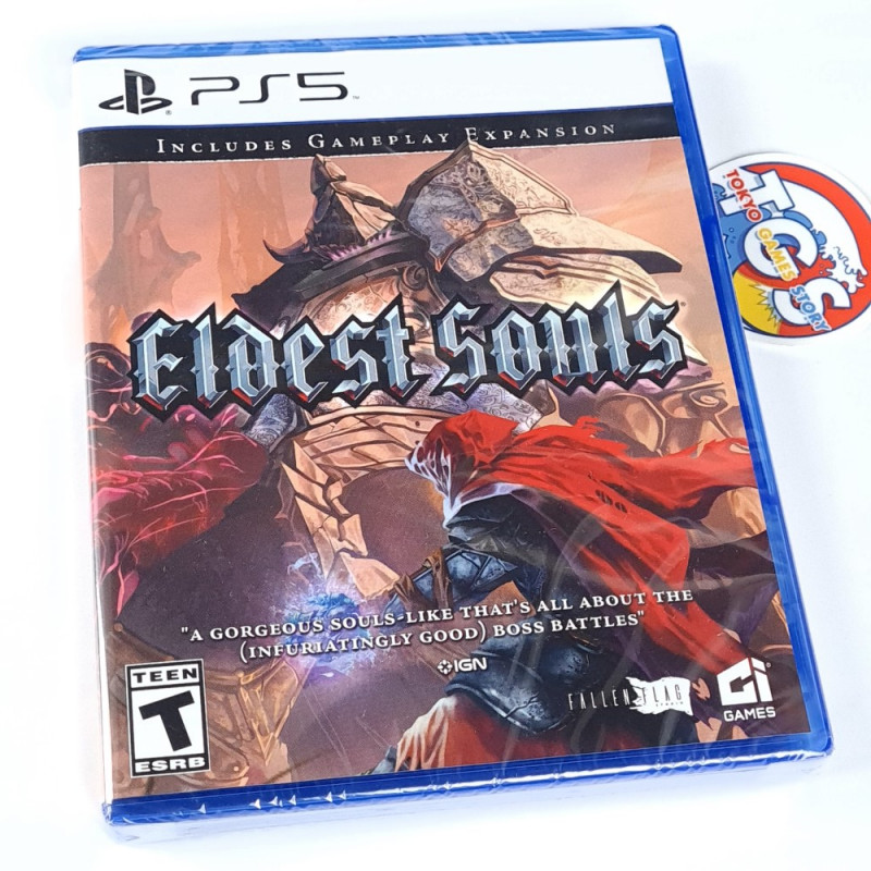 Eldest Souls (+Expansion) PS5 US Game(Multi-Languages/Souls-Like/Limited Run)New