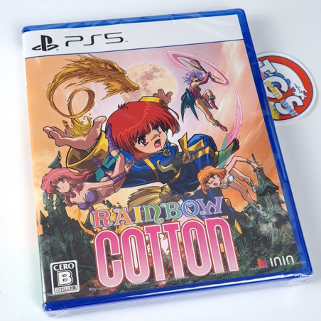 Rainbow Cotton PS5 Japan Physical Game In EN-FR-DE-ES-IT NEW (Shmup/Shooting)