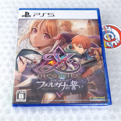 Ys Memoire: The Oath in Felghana +OST CD PS5 Japan New (Falcom/Action-RPG)