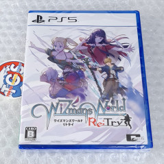 WiZmans World Re:Try +Book PS5 Japan Physical Game (J-RPG) NEW