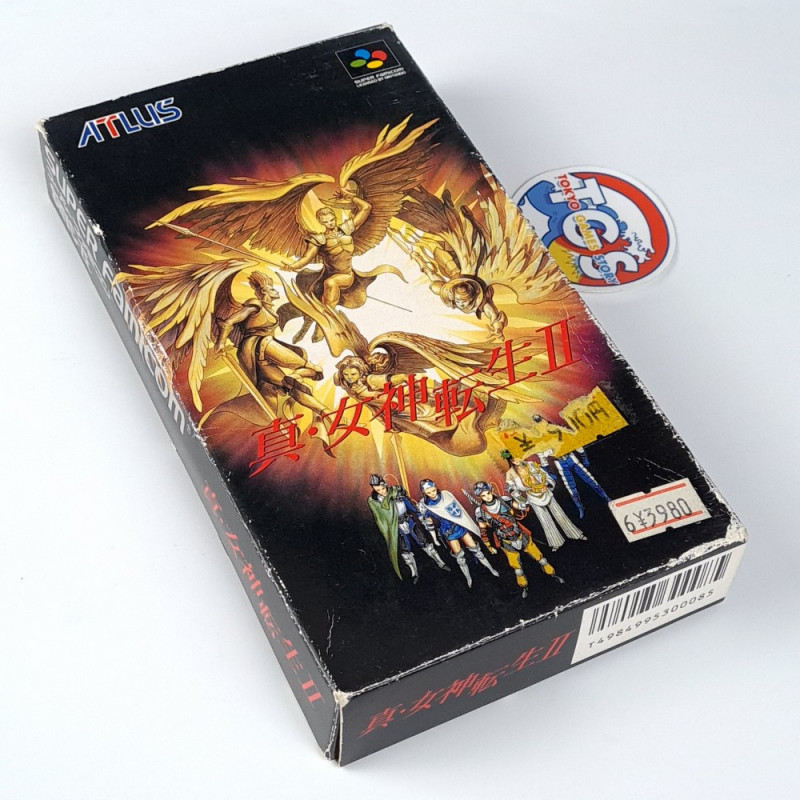 Shin Megami Tensei II Super Famicom Japan Ver. RPG Atlus 1994 (Nintendo SFC) Persona