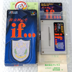 Shin Megami Tensei if... Super Famicom Japan Game Nintendo SFC RPG ATLUS 1994 SHVC-P-AMXJ Persona Megaten