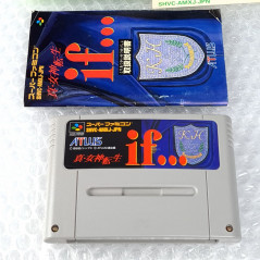 Shin Megami Tensei if... Super Famicom Japan Game Nintendo SFC RPG ATLUS 1994 SHVC-P-AMXJ Persona Megaten