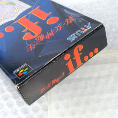 Shin Megami Tensei if... Super Famicom Japan Game Nintendo SFC RPG ATLUS 1994 SHVC-P-AMXJ Persona Megaten