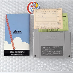 F-15 Super Strike Eagle +Reg.Card Super Famicom Japan (Nintendo SFC) Asmik Ace Shooting