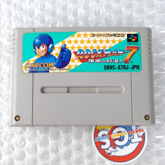 Rockman 7 (Megaman) Super Famicom Japan Nintendo SFC Mega Man Platform Capcom 1995 SHVC-P-A7RJ-JPN