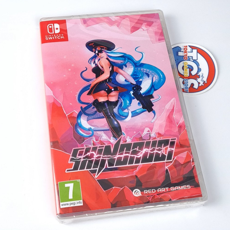 Shinorubi Switch Red Art Games (Physical/Multi-Language/Shoot'em Up Bullet Hell) New