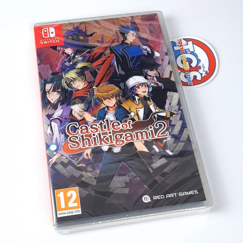 Castle of Shikigami 2 Switch Red Art Games (Physical/English/Shoot'em Up) New (Shikigami no Shiro)