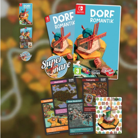 Dorfromantik Switch Super Rare Games (MultiLanguage/Building-Strategy-Puzzle)New