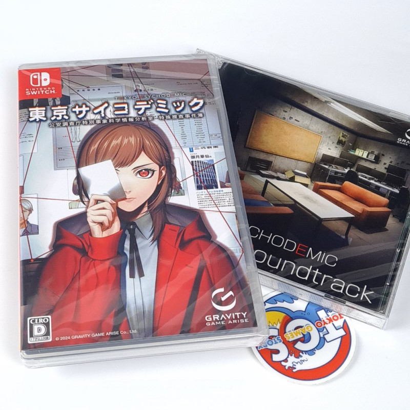 Tokyo Psychodemic + CD OST Nintendo Switch Japan Physical Game NEW (Adventure)