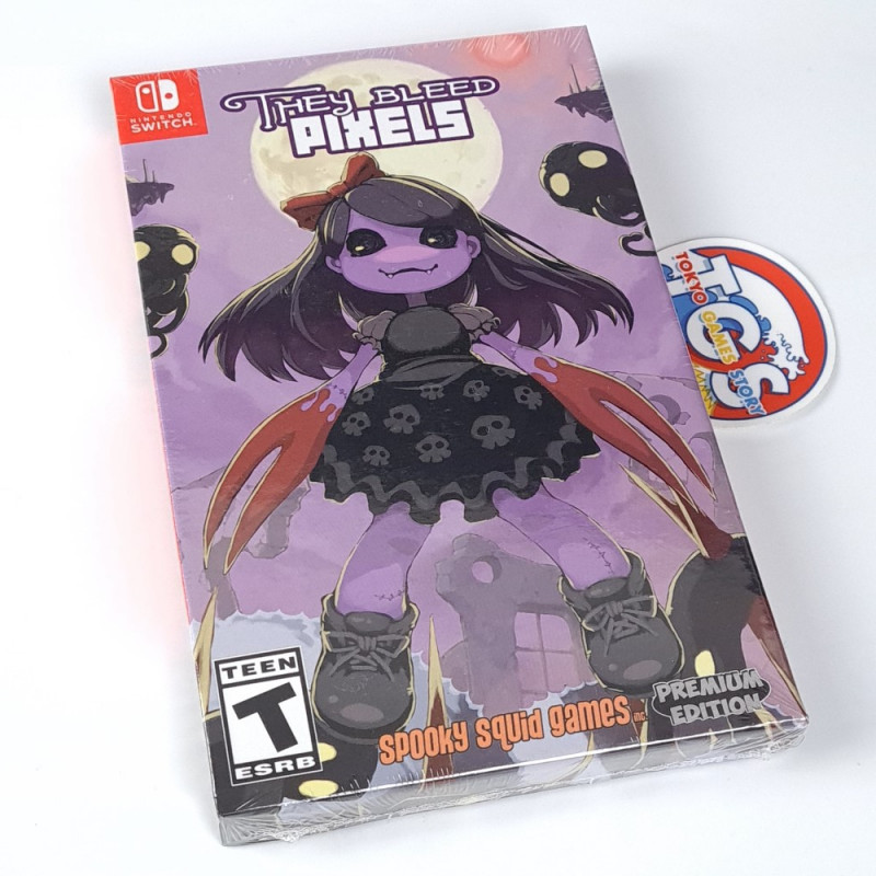 They Bleed Pixels Nintendo SWITCH Premium Edition Games (Platform-Action-Adventure)New