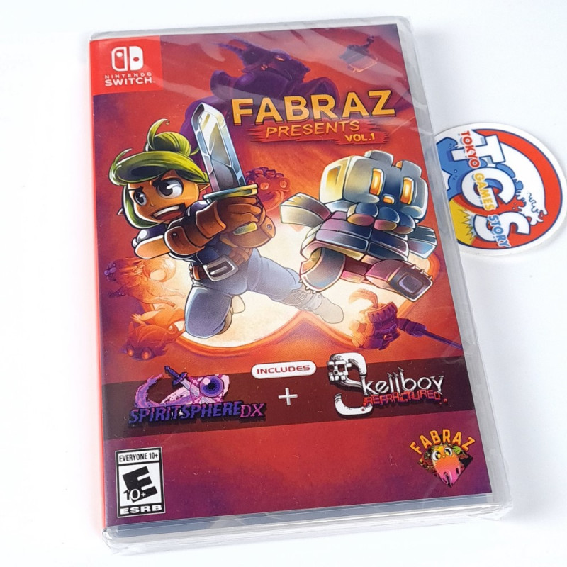 Fabraz presents Vol.1 (SpiritSphere+Skellboy) SWITCH Limited Run Games New