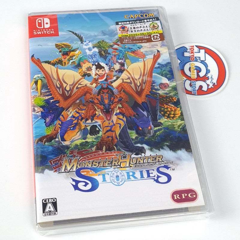 Monster Hunter Stories Switch Japan Game In Multi-Language NEW(Action-RPG/Capcom)
