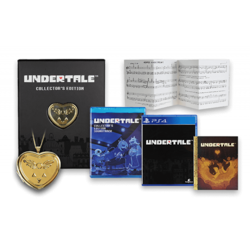 Undertale Collector' s Edition PS4 USA NEW FactorySealed Fangamer 8-4, ltd. RPG 2017