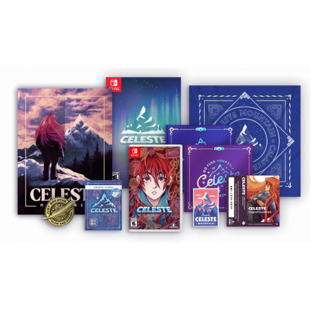 Celeste DELUXE EDITION Switch US Game in Multilanguage NEW (Platform/Fangamer)