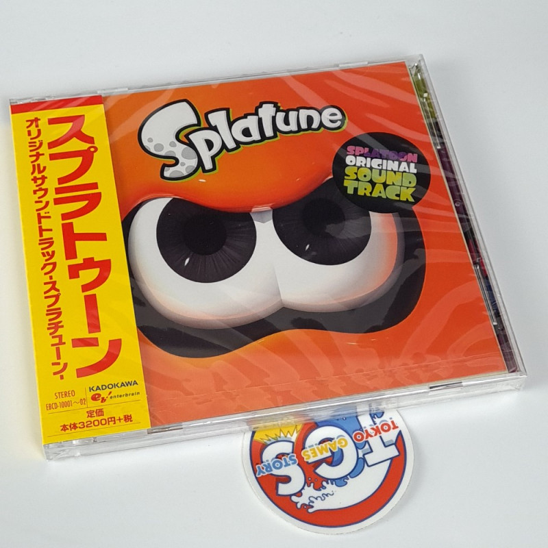 Splatoon Original Soundtrack - Splatune- CD OST Japan NEW Game Music Sound Track