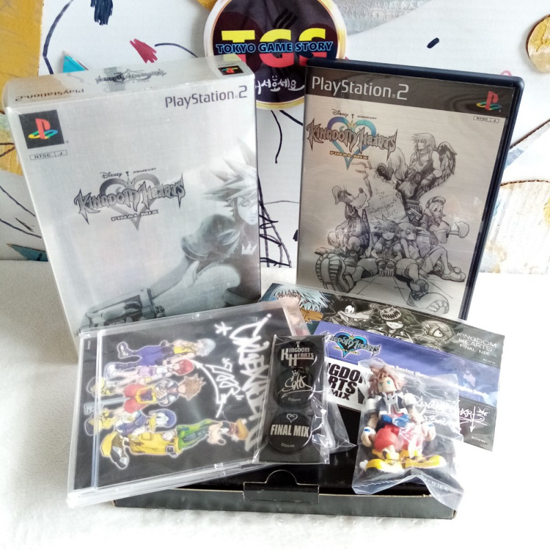 Kingdom Hearts Final Mix Platinum Limited Edition PS2 Japan Ver. Playstation 2 Squaresoft Disney