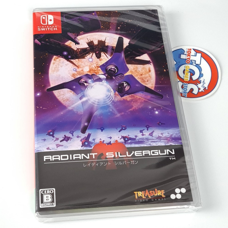 Radiant Silvergun Switch Japan Physical Game In ENGLISH-FR-DE-ES-IT New (Shmup/Shoot'em Up)