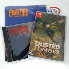 Rusted Moss +Artbook&OST Switch Japan Physical Game In ENGLISH-ES-PT-CH-KR NEW (Platform/Metroidvania/Playism)