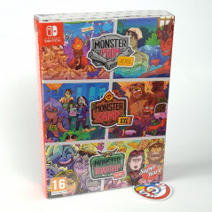 MONSTER PROM CAMP ROADTRIP XXL Triple Pack Deluxe Edition Switch Super Rare Games New