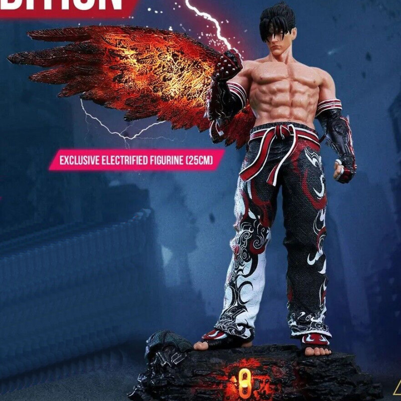 Figure / Figurine Tekken 8 Jin Kazama LED From Premium Collector's Edition New