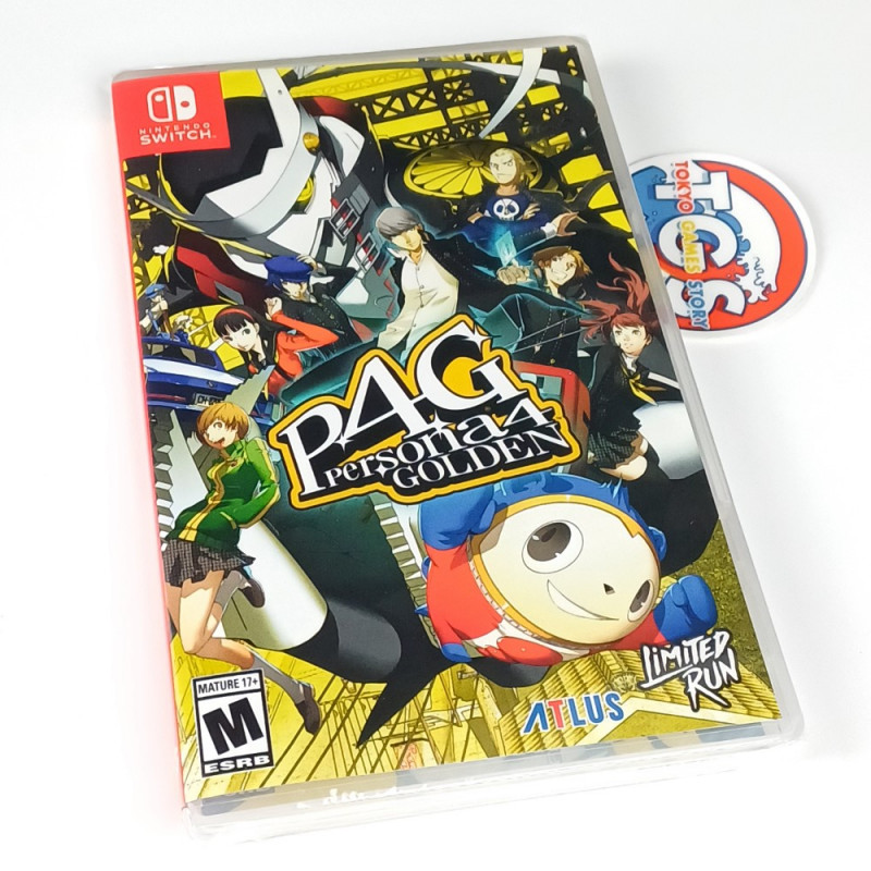 Persona 4 Golden P4G Nintendo Switch US Limited Run Games (MultiLanguage/RPG)New