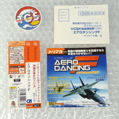 Aero Dancing F (Wth Spine&Reg.Card) Sega Dreamcast Japan Game