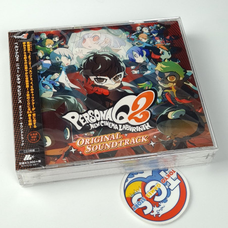 Persona Q2: New Cinema Labyrinth Original Soundtrack CD OST Japan NEW(Game Music Sound Track)
