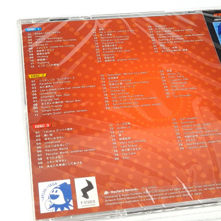 Persona Q2: New Cinema Labyrinth Original Soundtrack CD OST Japan NEW(Game Music Sound Track)