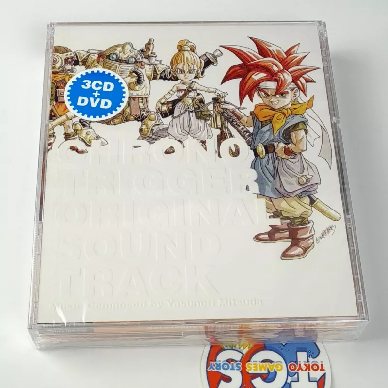 Chrono Trigger Original Soundtrack (DS Ver.) [3CD+DVD] OST Japan NEW (Game  Music Sound Track)