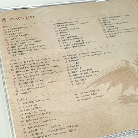 Monster Hunter Rise: Sunbreak Original Soundtrack CD OST Japan NEW (Game Music Sound Track)