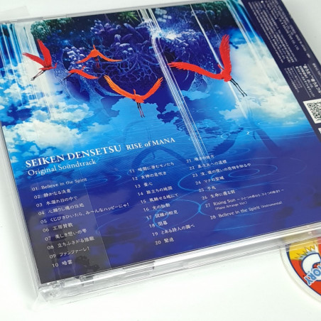 Seiken Densetsu Rise Of Mana Original Soundtrack CD OST Japan NEW (Game Music Sound Track)