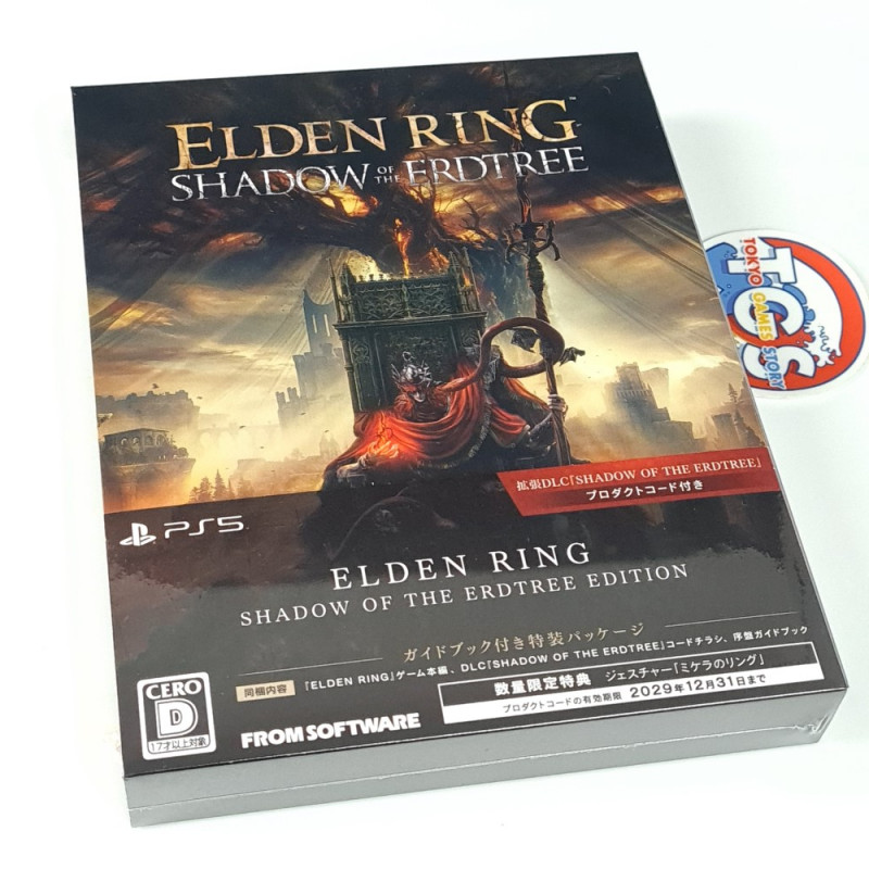 Elden Ring Shadow of the Erdtree Guidebook Special Edition PS5 Japan Game New