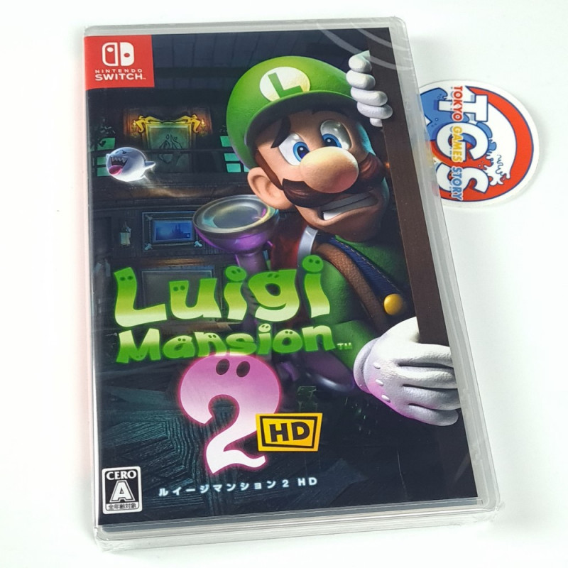 Luigi's Mansion 2 HD Nintendo Switch Japan Physical Game In Multi-Languages NEW